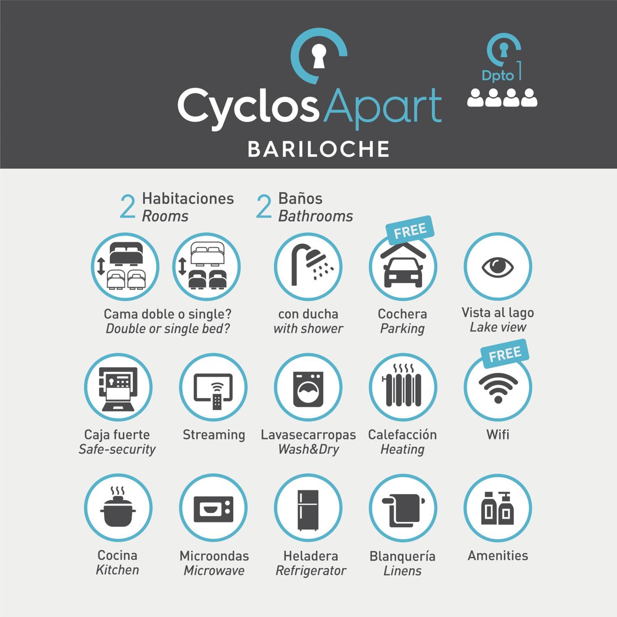 Cyclosapart Bariloche Luaran gambar